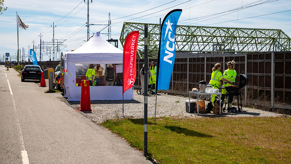 En dag på jobbet som uthyrd kommunikatör. Foto: Niclas Franzén